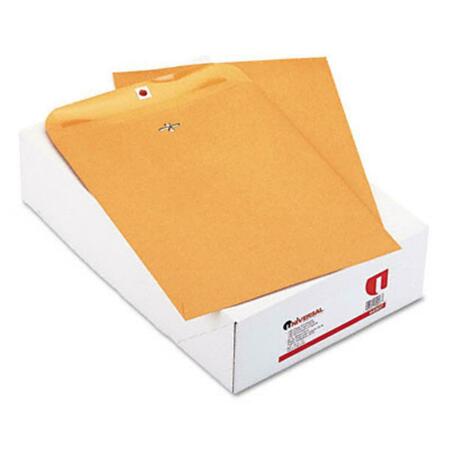 UNIVERSAL BATTERY Universal Kraft Clasp Envelope Side Seam 32lb 10 x 13 Light Brown, 100PK 44907